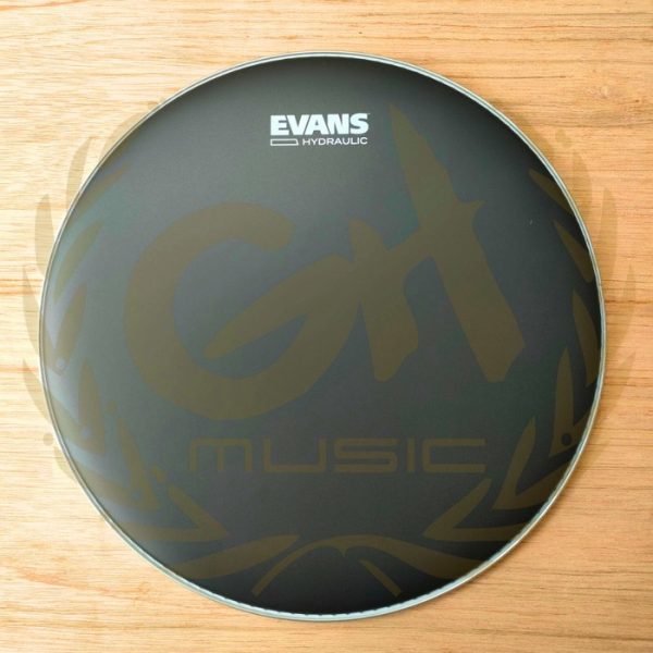 EVANS HYDRAULIC Black Coated Snare Drum Batter | 13 14 Inch Drumhead - Image 4