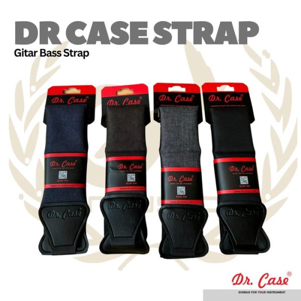 DR CASE Portage 2.0 Guitar Bass Strap - Strap Gitar