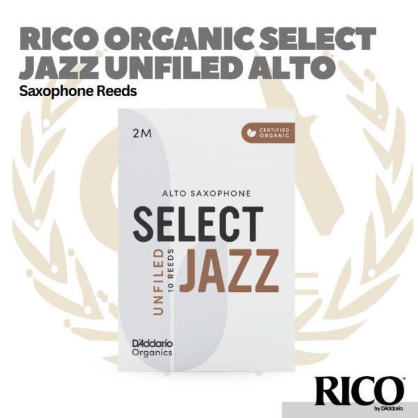 D'addario Organic Select Jazz Filed Tenor Saxophone Reeds