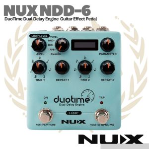 NUX Duotime NDD6 Delay Guitar Effect Pedal - Efek Gitar NDD-6