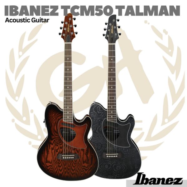 IBANEZ TCM50 Talman Acoustic Electric Guitar | Gitar Akustik Elektrik