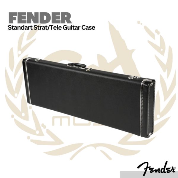 Fender Standard Strat/Tele Guitar Case Black - Hardcase Gitar