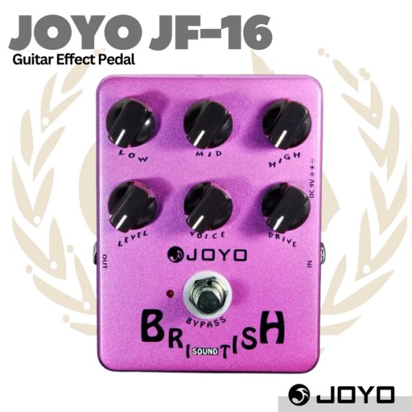 JOYO JF-16 British Sound Overdrive Effect Guitar - Efek Gitar