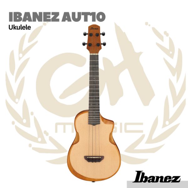 Ibanez AUT10 Ukulele w/Gig Bag - Gitar Lele