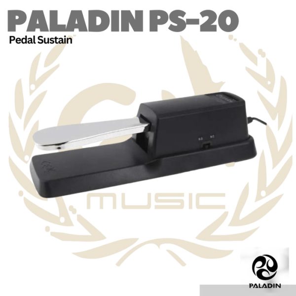 Paladin PS20 Pedal Sustain Keyboard Piano - Image 2