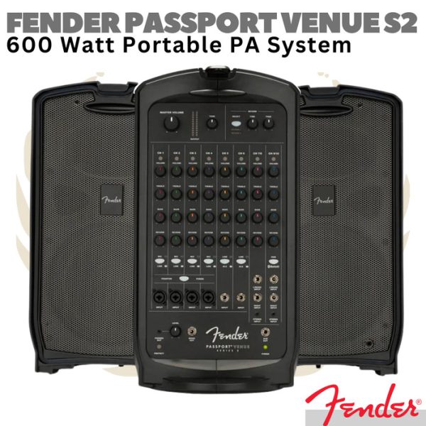 FENDER PASSPORT VENUE 600W S2 Portable PA System | Speaker