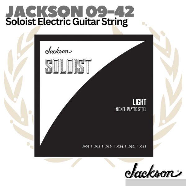 Jackson Soloist Electric Guitar Strings 9-42