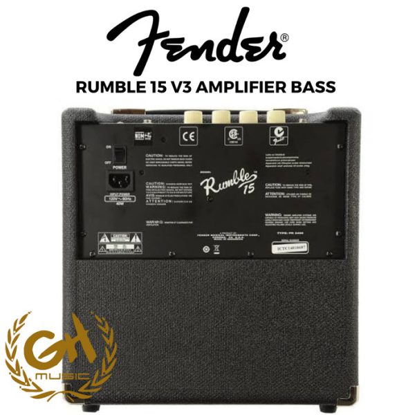 AMPLIFIER BASS FENDER RUMBLE 15 V3 - Image 2