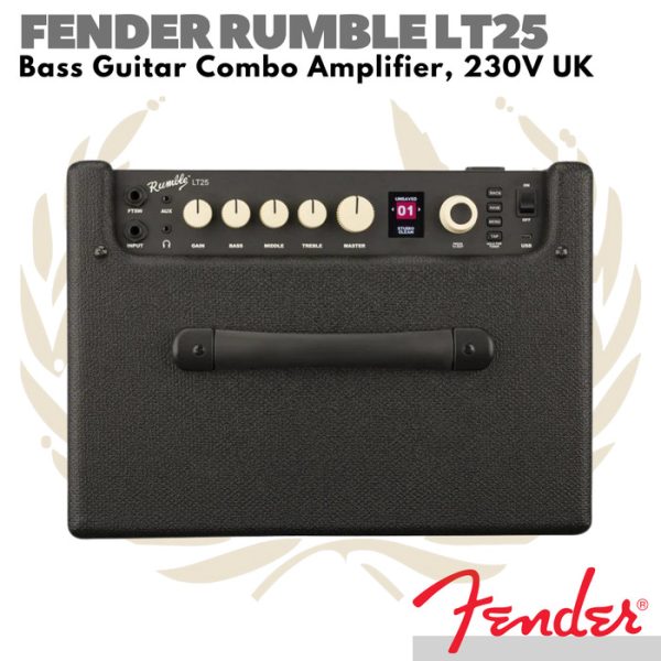 FENDER RUMBLE LT25 Bass Guitar Combo Amplifier | Ampli Speaker - Image 3