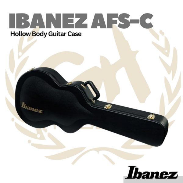 Ibanez AFS-C Hollowbody Guitar Case - Hardcase Koper Gitar