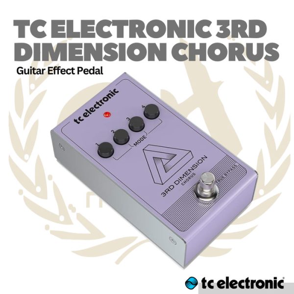 TC Electronic 3RD DIMENSION CHORUS Guitar Effect Pedal - Gitar Efek - Image 3