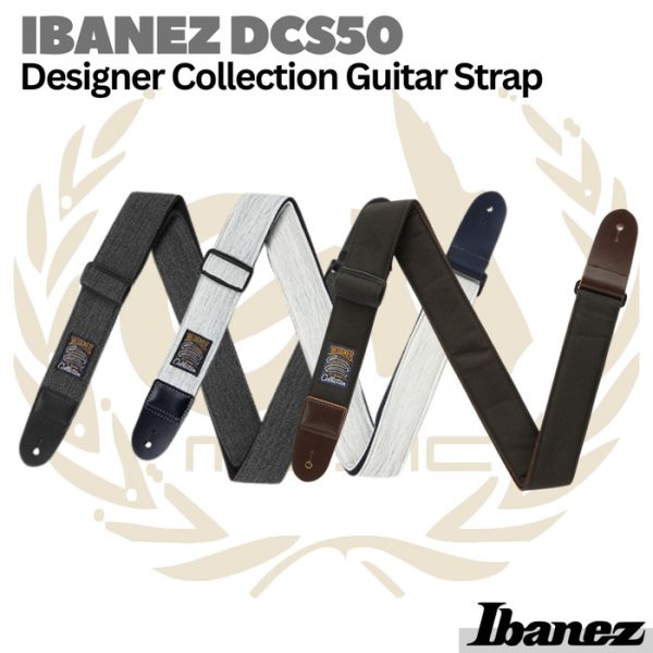 IBANEZ DCS50 Designer Collection Guitar Strap | Gitar Bass DCS50D