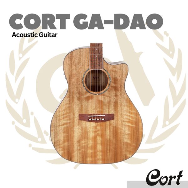 Cort GA-DAO Acoustic Guitar - Gitar Akustik - Image 2