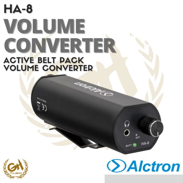 ALCTRON HA-8 ACTIVE VOLUME CONVERTER BELT PACK | HA8 HA 8 - Image 4