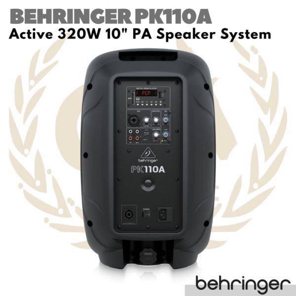 Behringer PK110A Active 320W 10 inch PA Speaker | Spiker Aktif PK110 A - Image 2