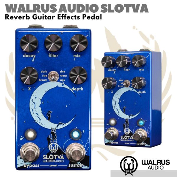 WALRUS AUDIO SLOTVA Reverb Guitar Effects Pedal | Efek Gitar