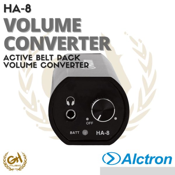 ALCTRON HA-8 ACTIVE VOLUME CONVERTER BELT PACK | HA8 HA 8 - Image 3