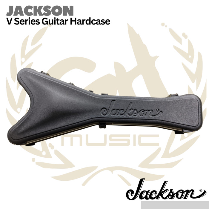 Jackson V Series Guitar Hard Case - Koper Gitar Flying V