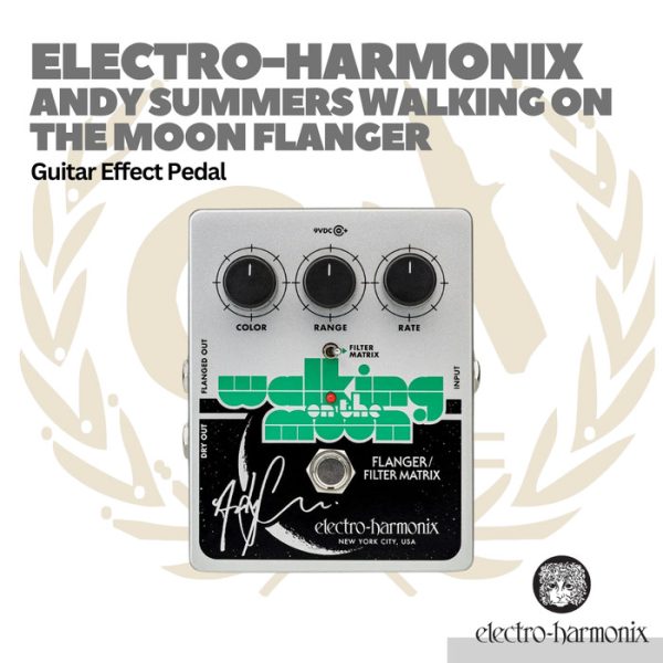 Electro-Harmonix Andy Summers Walking On The Moon Flanger Guitar Effects Pedal