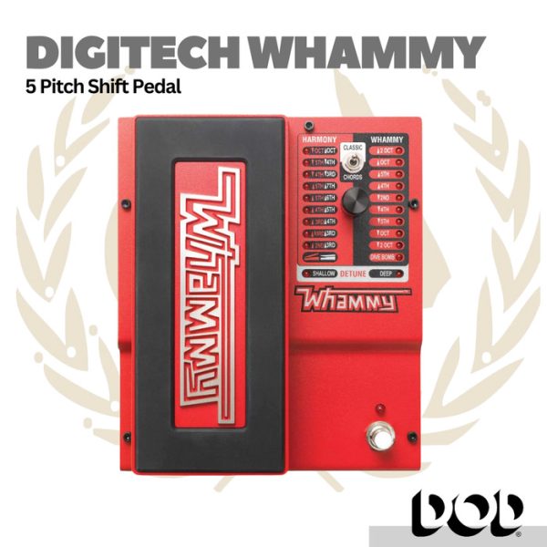 DigiTech Whammy 5 Pitch Shift Effect Pedal - Gitar Efek Pedal