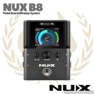 NUX B8 2.4Ghz Pedalboard Wireless System - Digital B-8 Gitar Bass