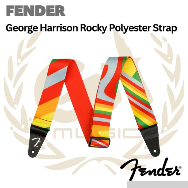 Fender George Harrison Rocky Polyester Strap - Gitar Bass