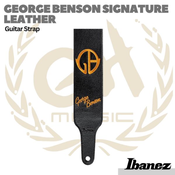 IBANEZ GSL1000GB George Benson Signature Leather Guitar Strap | Gitar - Image 3