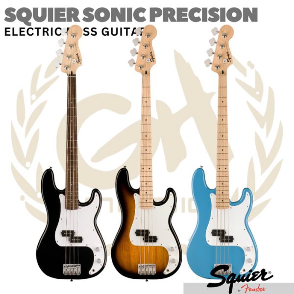 SQUIER SONIC PRECISION Electric Bass Guitar | Bass Listrik Elektrik