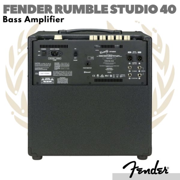 FENDER RUMBLE STUDIO 40 Bass Amplifier | Ampli Speaker Bass Rumble40 - Image 3