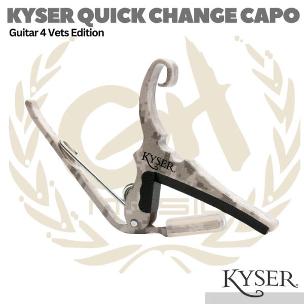 Kyser Quick Change Capo Guitars 4 Vets Edition - Kapo Gitar