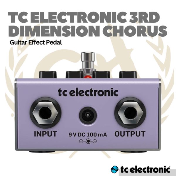 TC Electronic 3RD DIMENSION CHORUS Guitar Effect Pedal - Gitar Efek - Image 4