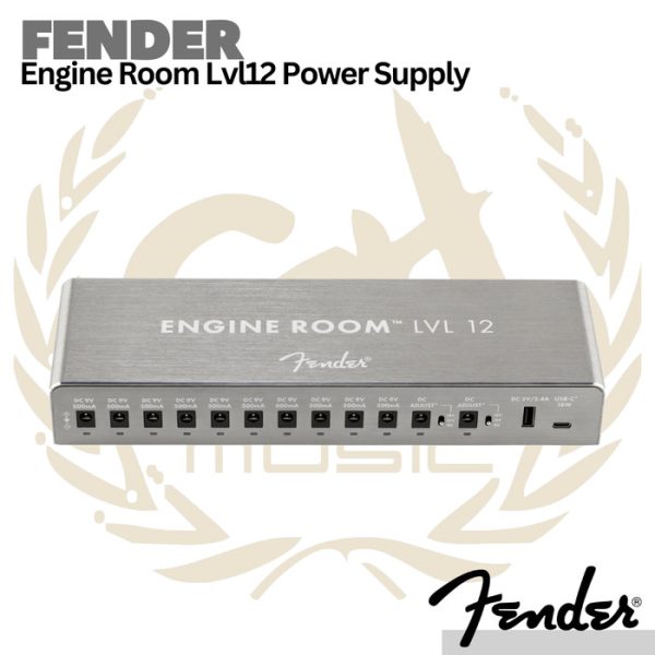 Fender Engine Room LVL12 Effect Power Supply - Adaptor Efek Multi