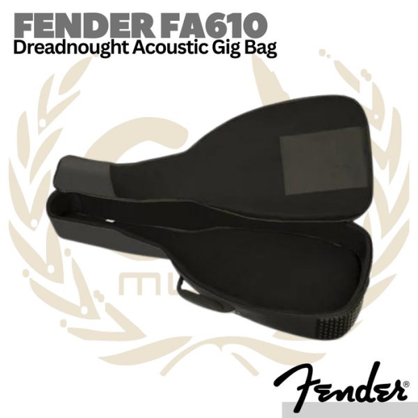 Fender FA610 Dreadnought Acoustic Guitar Gig Bag - Tas Gitar Akustik - Image 3