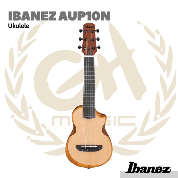 Ibanez AUP10N Ukulele w/Gig Bag - Gitar Lele