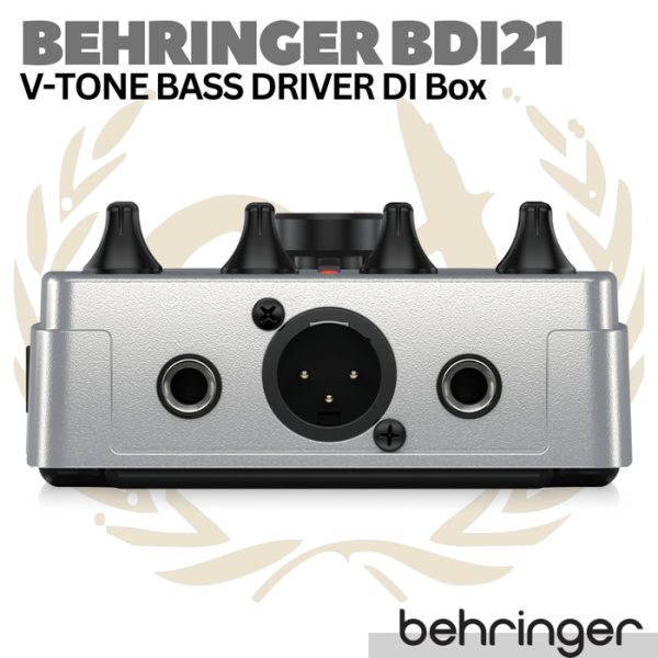 BEHRINGER BDI21 V-TONE BASS DRIVER DI Box | Bass Amp Modeler / Preamp - Image 2