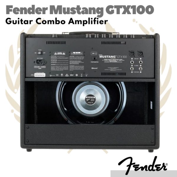 Fender Mustang GTX100 Guitar Combo Amplifier | Ampli Speaker Gitar - Image 3