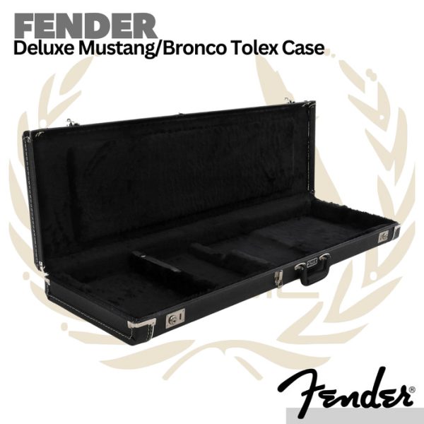 Fender Deluxe Mustang/Bronco Tolex Bass Multi-Fit Hardshell Case - Image 3