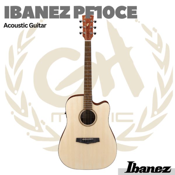 IBANEZ PF10CE Acoustic Electric Guitar | Gitar Akustik Elektrik