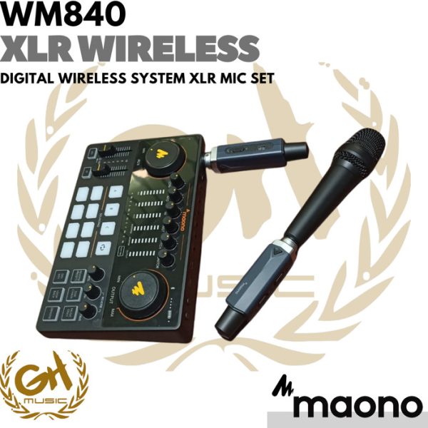 Maono WM840 Digital Wireless System XLR Vocal Set - Image 3