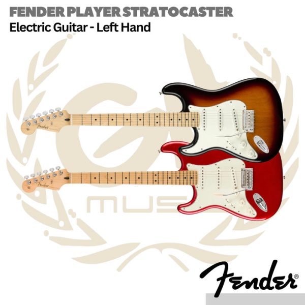 Fender Player Stratocaster Left-Handed Electric Guitar - Gitar Kidal