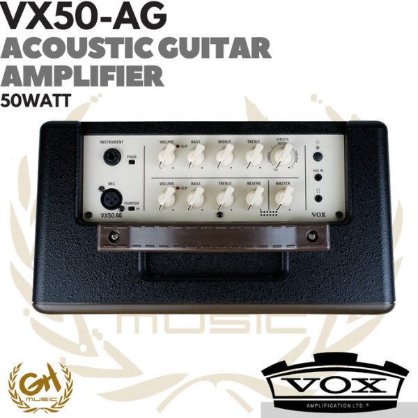 VOX VX50-AG Acoustic Guitar Amplifier - Ampli Gitar Akustik 50watt - Image 2