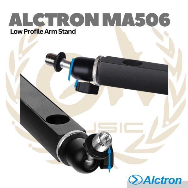 Alctron MA506 Low Profile Arm Stand - Stand Mic - Image 3