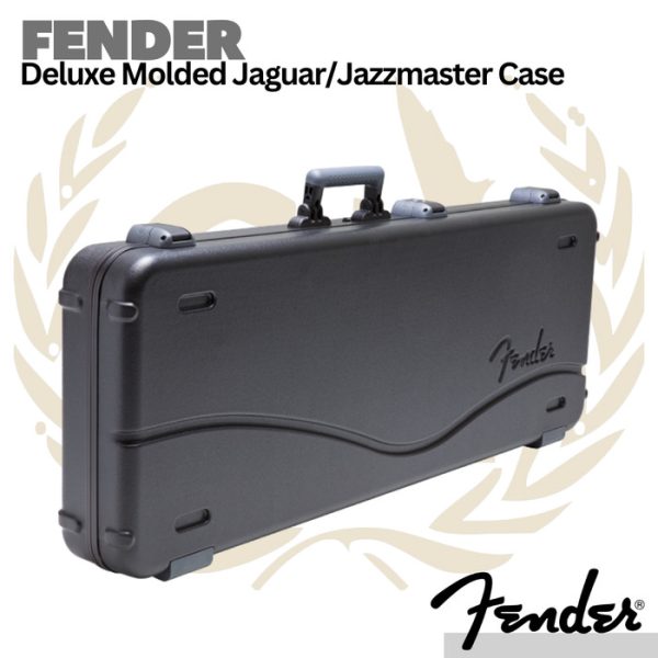 Fender Deluxe Molded Jazzmaster/Jaguar Guitar Case - Hardcase Koper