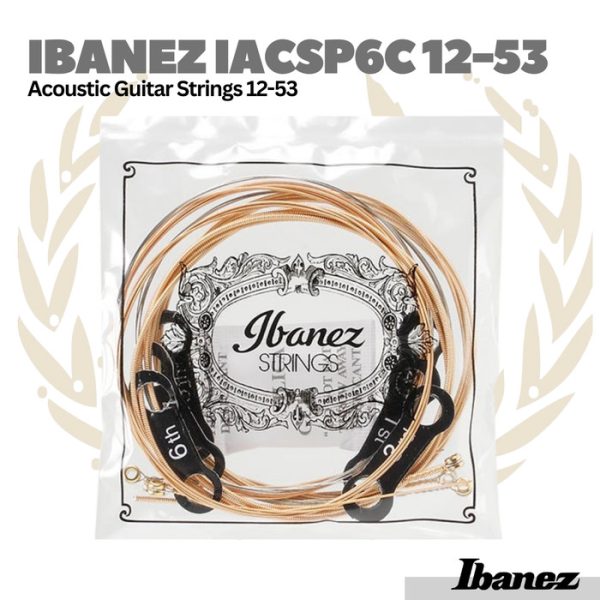 Ibanez IACSP6C 12-53 Phospor Bronze Acoustic Guitar Strings - Senar Gitar - Image 3