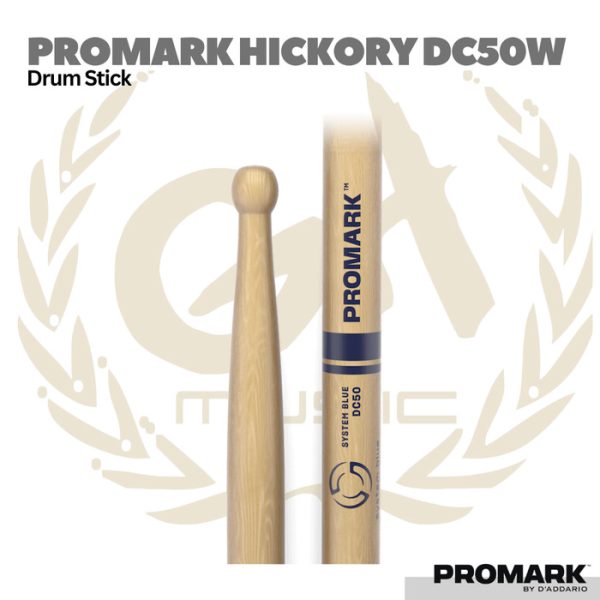 Promark DC50W Hickory Drum Stick - Stik Drum - Image 2