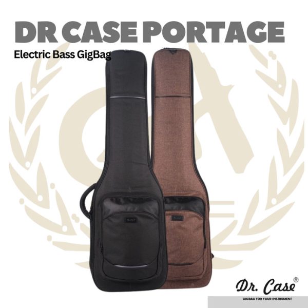 Dr Case Portage Electric Bass Gigbag - Tas Softcase Bass Elektrik