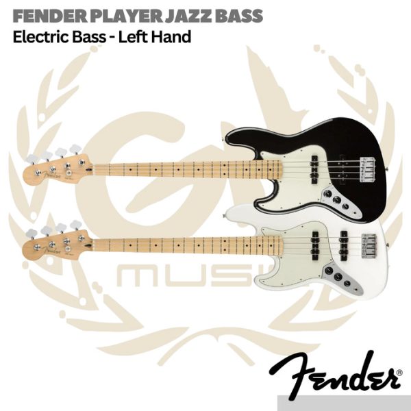 Fender Player Jazz Bass Left-Handed Guitar Maple FB- Bass Kidal