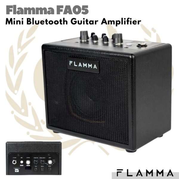 FLAMMA FA05 Mini Bluetooth Guitar Amplifier | Ampli Gitar Compact