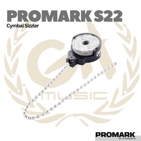 Promark Cymbal Sizzler Contains Small Beads S22 - Image 3