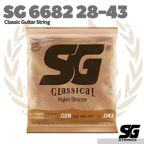 SG String 6682 Classical Guitar String 28-43 - Senar Gitar Klasik